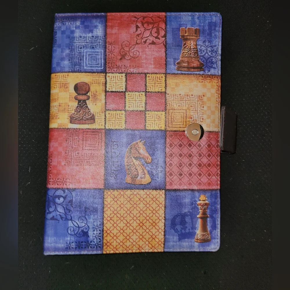 Chess Themed Multicolor Planner From The Bombay Store